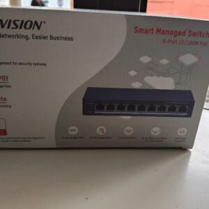 Smart Managed 8 Port Poe Switch with 1 Uplink Port  