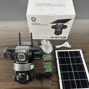 Tripple Lense 4G Solar Camera 